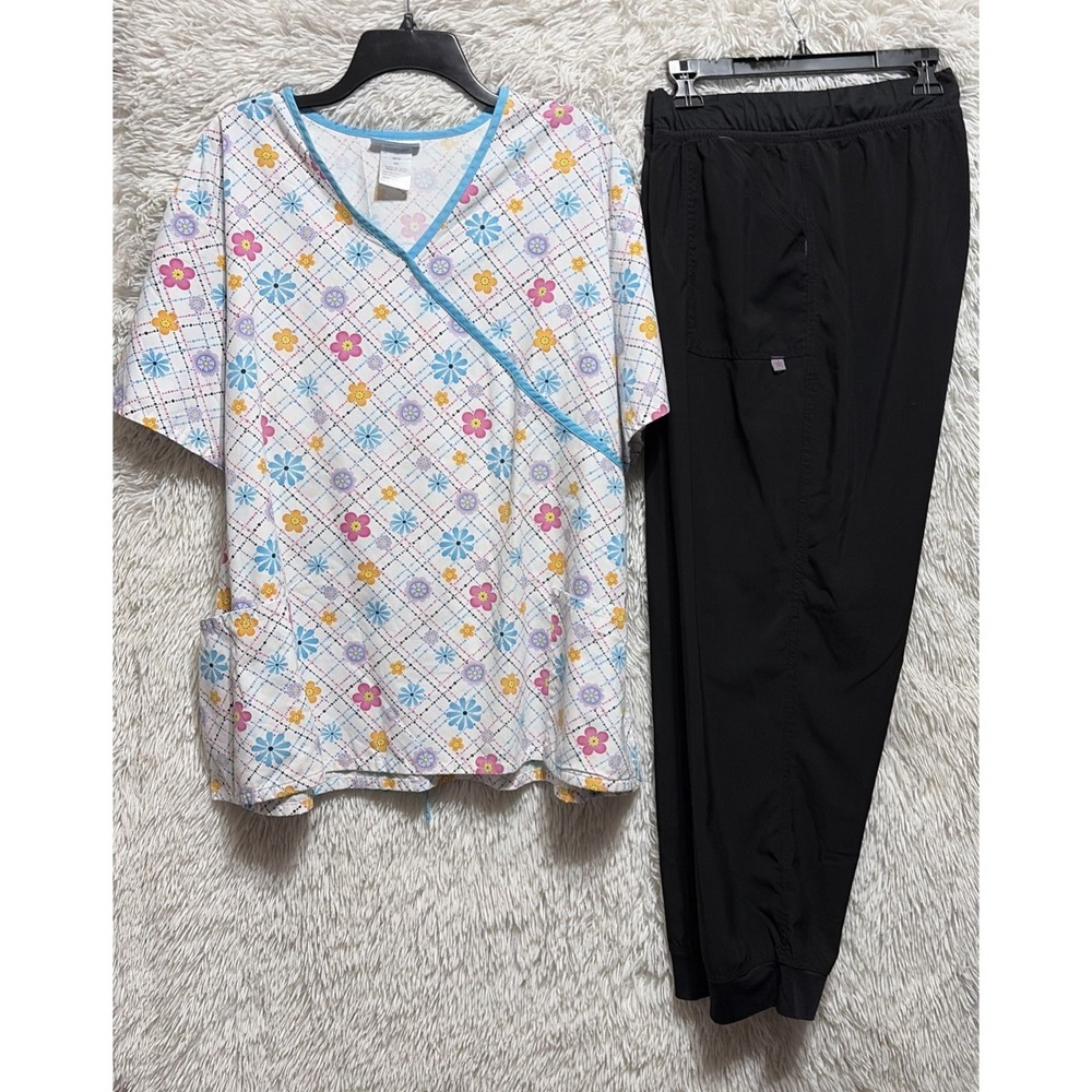 2-Piece Pants & Top Scrub Set Women’s‎ Size 3XL